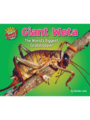 cover image of Giant Weta